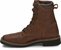 Side view of Justin Original Work Boots Mens Pulley Soft Toe